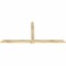 Ekena Millwork Eugene Rough Sawn Timber Gable Bracket, Douglas Fir, 84"W x 38"H x 2"D x 4"F, 11/12 Pitch GBW084X38X0204EUG00RDF - alternate 3